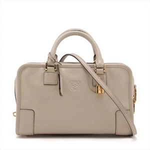 Loewe Amasona 23 Beige 2 Way Handbag Leather - Bild 1 von 18