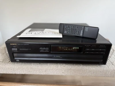🍊Vintage 1994 Onkyo 5-Disc CD Compact Changer Player DX-C110 PLAYS *SEE VIDEO* - Image 1 of 4