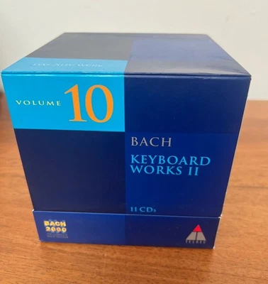 Bach Edition 2000: Vol. 10 Keyboard Works 2 (1999, 11 CD Box, Teldec) - Bild 1 von 2