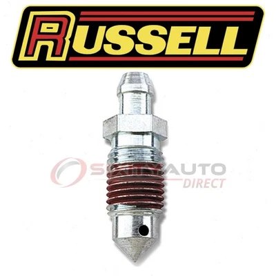 Russell Rear Brake Bleeder Screw for 1980-1986 Mercury Capri - Pad Hardware va Foto 1 de 4