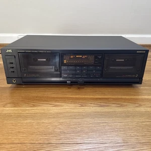JVC TD-W999 Lettore di cassette stereo doppio senza audio - si accende! - AS-IS - Foto 1 di 22