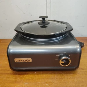 CROCK POT Hook-Up SCCPMD2-CH Round Slow Cooker - Linkable Connectable Party - Picture 1 of 8