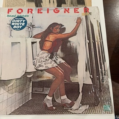 Foreigner Head Games W/newspaper Clipping - Image 1 of 4
