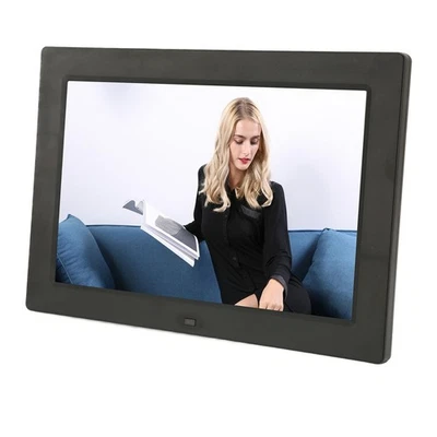 Digital Photo Frame 10 Inch IPS 1280x800 Support Video Sound Picture Smart HD Di - Image 1 of 4