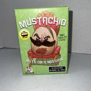 Mustachio by Gatwick Games A Strategy Game of Trickery & Scheming Nuts - Picture 1 of 7