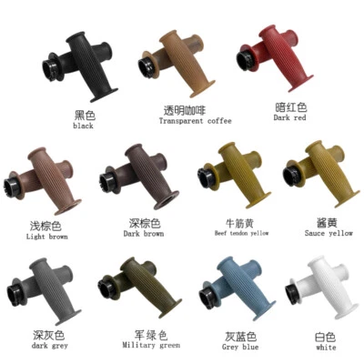 Universal 25mm Handle Grip Motorcycle Handlebar Grip Dirt Pit Bike For Honda BMW - Imagem 1 de 4