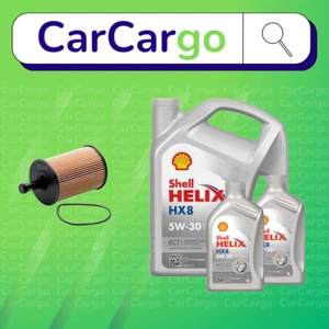 Service Kit Fit Dodge Journey 2.0 TD AWD Diesel 2015-2023 Oil Filter Shell Oil - Picture 1 of 8