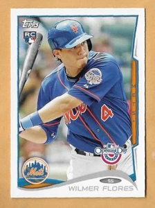 WILMER FLORES NEW YORK METS #97 - TOPPS OPENING DAY NM-MT 2014 - Picture 1 of 2