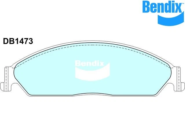 Pastilla de freno Bendix FT Ultimate para Ford Fairlane 05-07 4.0 (BF) DB1473 ULT Foto 1 de 1
