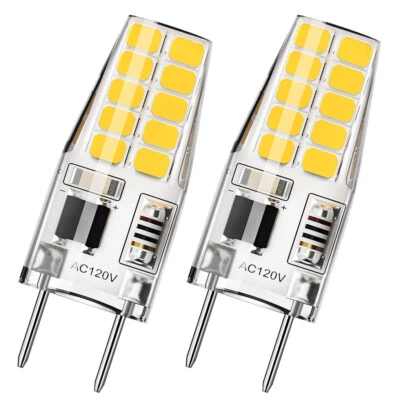 Replacement Light LED Bulb for GE Microwave WB08X10057 WB08X10051 120V 3W 2Pack - Image 1 of 4