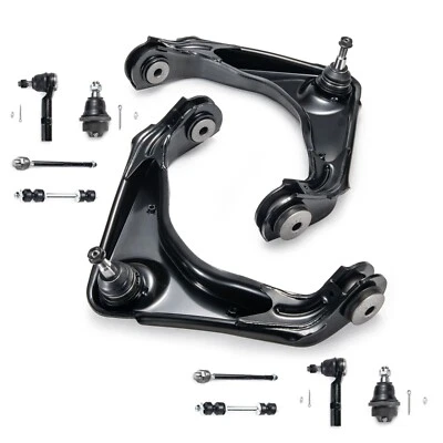 10pc Front Upper Control Arm Sway Bar Tierod for Chevy Silverado GMC Sierra 2500 - Imagem 1 de 4