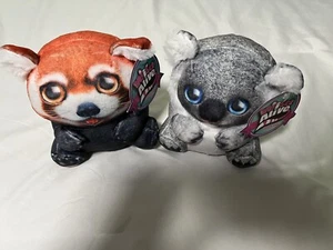 Wild Alive- Fiercely Cute, Snuggly 5” Riley Red Panda & Koala Lot Of 2 - Picture 1 of 4