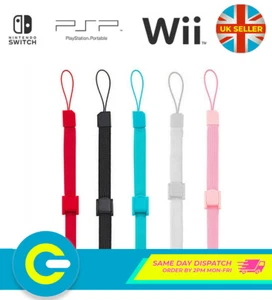 2 correas de pulsera ajustables para brazo con cierre para interruptor remoto Nintendo Wii 3DS 2DS - Imagen 1 de 14