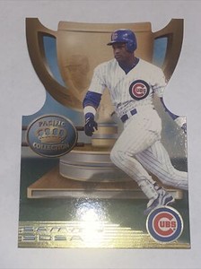 1999 Pacific Collection Baseball Sammy Sosa - Pacific Cup Die Cut Insert