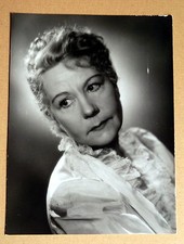 ERIKA VON THELLMANN * ORIG. PRESSEFOTO BARYT -23x17cm - PHOTO  VINTAGE 1950er 