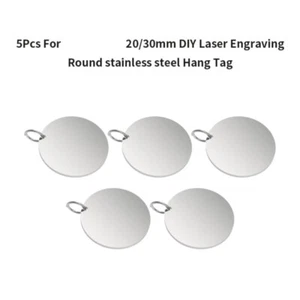 Stainless Steel Lasers Engraveds Hangtags for Industrial and Decorative Applicat - Afbeelding 1 van 10