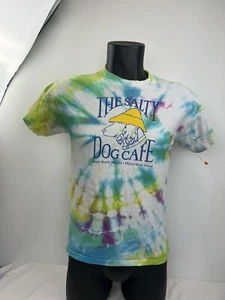 Salty Dog Hilton Head Youth T-shirt L Large Blue, Yellow, Green Tye Dye - Picture 1 of 7