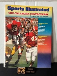 Joe Washington autografiado 4 de noviembre 1974 Sports Illustrated Oklahoma Sooners A0397 - Imagen 1 de 3