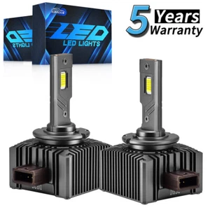 For Hyundai Genesis 2009-2016 D1S LED Headlight Hi/Lo Beam HID Replacement Bulbs - Picture 1 of 12