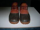 Vintage REI Leather Waterproof Duck Rain Boots Lace Up  Womens Size 7
