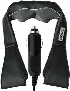 Shiatsu Neck Shoulder Massager Deep Kneading Tissue Massage Muscles Pain Relief - Picture 1 of 11