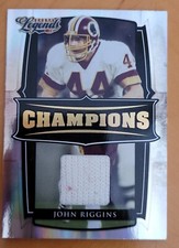 2008 DONRUSS SPORTS LEGENDS C-5 CHAMPIONS RELIC JOHN RIGGINS 205/250 REDSKINS