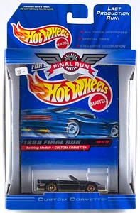 Hot Wheels 1999 Final Run Retired Custom Corvette #10 New In Box - Picture 1 of 2