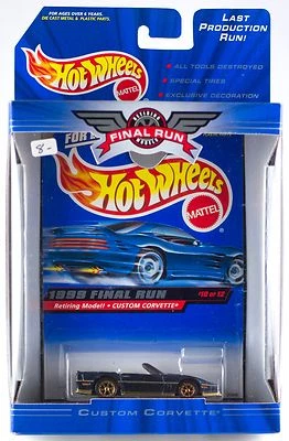 Hot Wheels 1999 Final Run Retired Custom Corvette #10 New In Box - Image 1 of 2