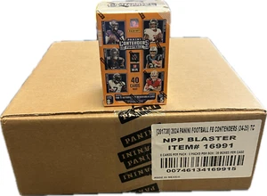 2024 PANINI CONTENDERS FOOTBALL FACTORY SEALED 20 BOX BLASTER CASE - Picture 1 of 1