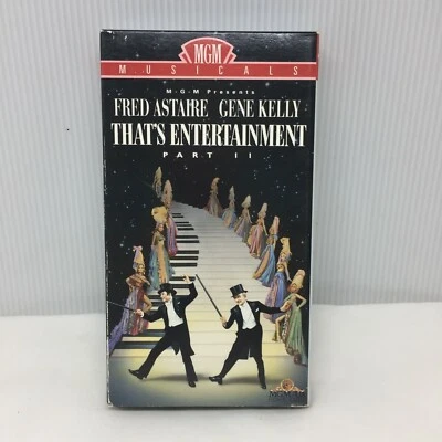 VHS That's Entertainment Part II Fred Astaire Gene Kelly Musical  - Image 1 of 3