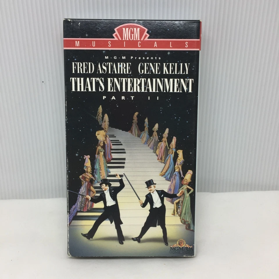 VHS That's Entertainment Part II Fred Astaire Gene Kelly Musical  - Image 1 of 3