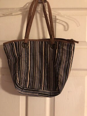 Levis Strauss Striped Purse - Image 1 of 4