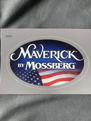 Calcomanía/pegatina de vinilo Maverick de Mossberg, calcomanía del fabricante, caza Foto 1 de 2