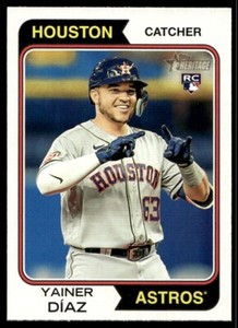 2023 Topps Heritage Yainer Díaz Rookie G422 Houston Astros #262
