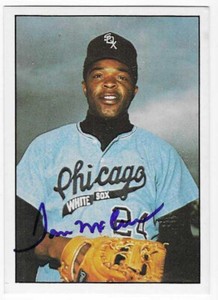 TOM MCGRAW 1981 TCMA THE 1960'S AUTOGRAPHED SIGNED # 353 CHICAGO WHITE SOX