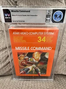 MISSILE COMMAND Atari 2600 WATA Graded 9.4 MINT / SEAL A+ BRAND NEW FACTORY SEAL - Picture 1 of 5