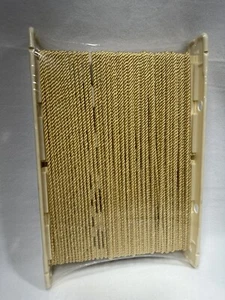 Conso Twisted Gold Cord - 36 Yards, 3/16" (4.8mm) - Cotton & Rayon Blend - Picture 1 of 2