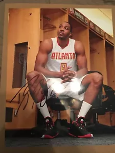 Dwight Howard Autographed 11x14 Atlanta Hawks Lakers Magic Z176 - Picture 1 of 1