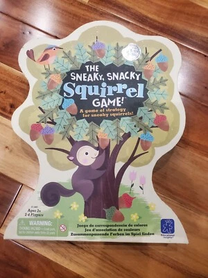 Learning Resources The Sneaky Snacky Squirrel Game 4 players for Preschoolers - Image 1 of 4