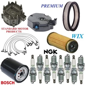 Tune Up Kit Filters Cap Spark Plugs Wire For CHEVY C10 SUBURBAN V8 5.7L 76-78 - Picture 1 of 1