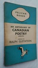 RALPH GUSTAFSON AN ANTHOLOGY OF CANADIAN POETRY 1ST/1 1942 PENGUIN PELICAN A97