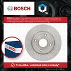 2x Brake Discs Pair Solid fits RENAULT CLIO Mk3 1.2 Rear 05 to 14 240mm Set New
