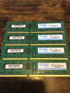 Edge 4GB (4-Sticks / 16gb) PC3-12800 DDR3 1600 Desktop PC Memory RAM 4GN622R08 - Picture 1 of 2