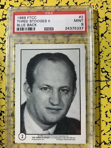 1989 ftcc three stooges psa 10 & 9 blue &1 red back, 20 cards rank 9 13 pop 0 - Picture 1 of 20