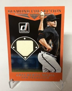 2017 Panini Donruss Diamond Collection Adalberto Mejia RC Rookie Patch #DC-AM - Picture 1 of 4