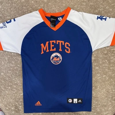 CAMISETA JUVENIL DE LOS NEW YORK METS DAVID WRIGHT Adidas Talla Mediana 10/12 SUPER RARA Foto 1 de 4