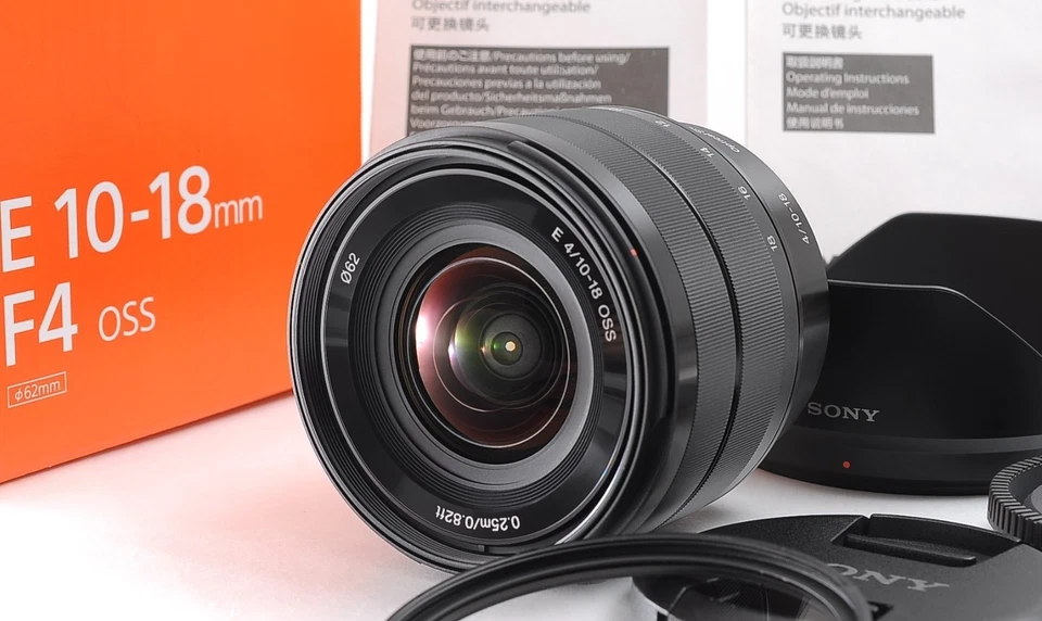 SONY E 10-18mm F/4 SEL1018 Lens SONY E mount w/filter -Near Mint- [Extra 15%OFF] - Image 1 of 4