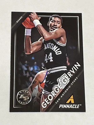2013-14 Pinnacle Basketball #285 - George Gervin - San Antonio Spurs - Image 1 of 2