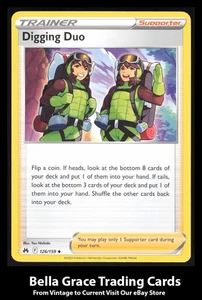 Digging Duo #126/159 Crown Zenith Pokemon Uncommon - Picture 1 of 2