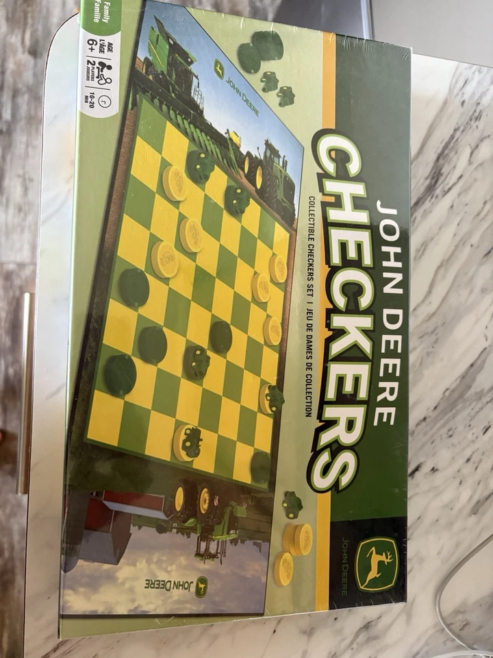 John Deere Damas Juego de Mesa Coleccionable Nuevo en Caja Precintada Foto 1 de 2